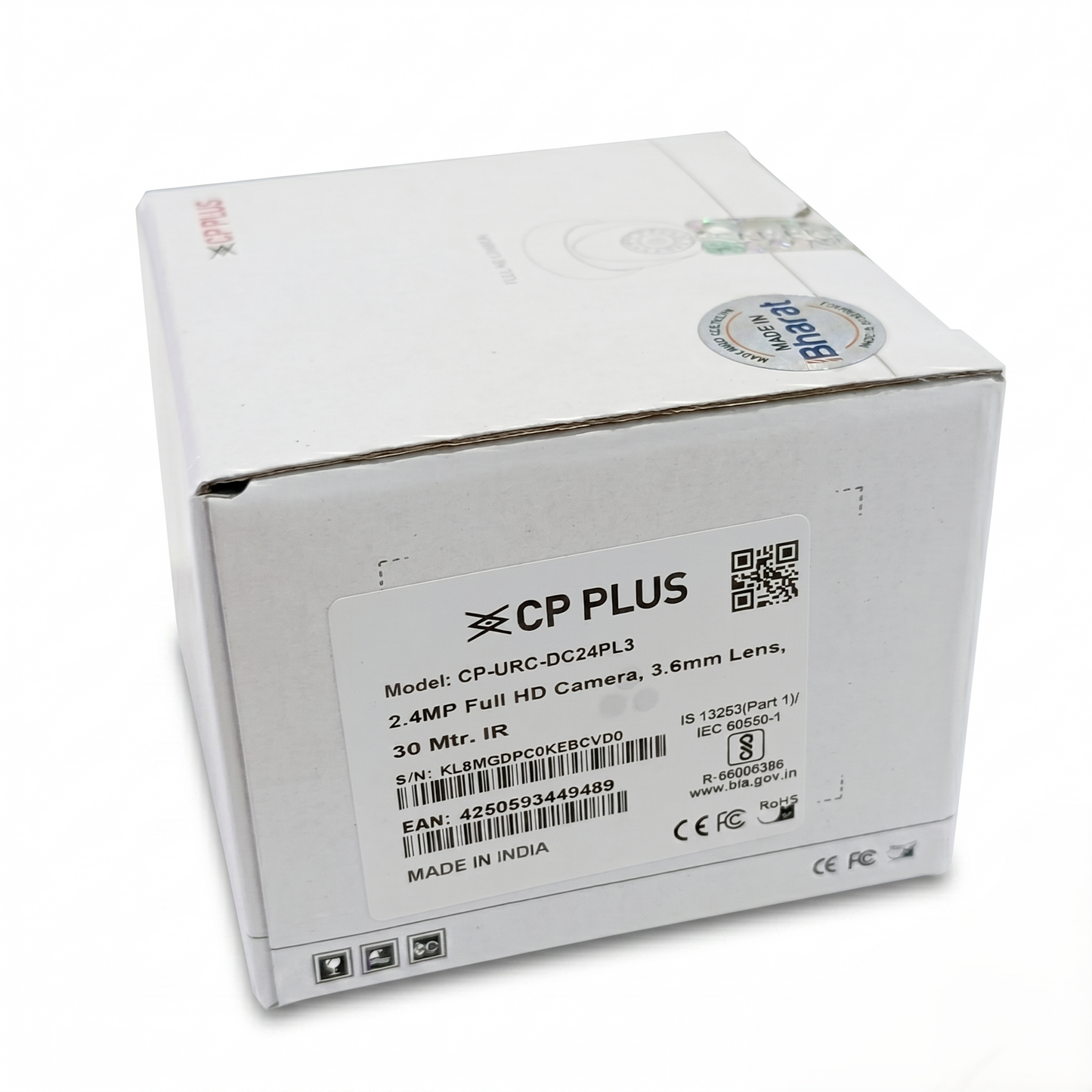 CP Plus 2.4MP Full HD Dome Camera