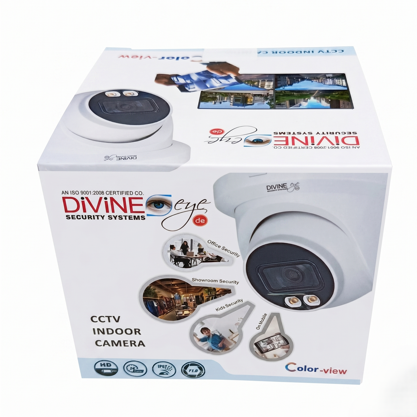 Divine Eye 3.8MP Dome Camera Built-in Mic