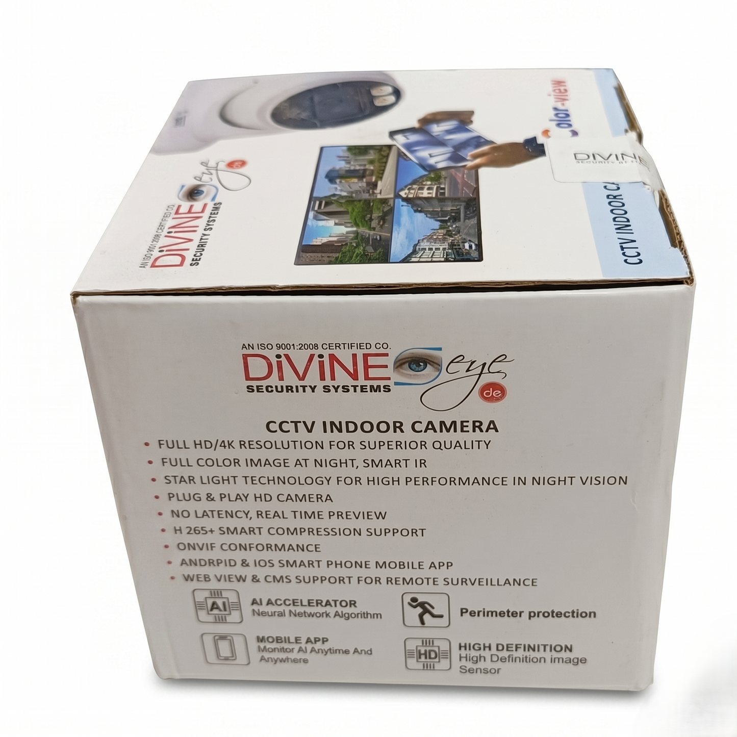 Divine Eye 3.8MP Dome Camera Built-in Mic