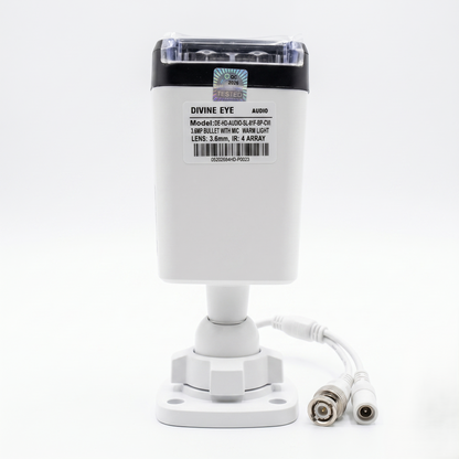 Divine Eye 3.8MP Full HD Bullet Camera Built-in Mic