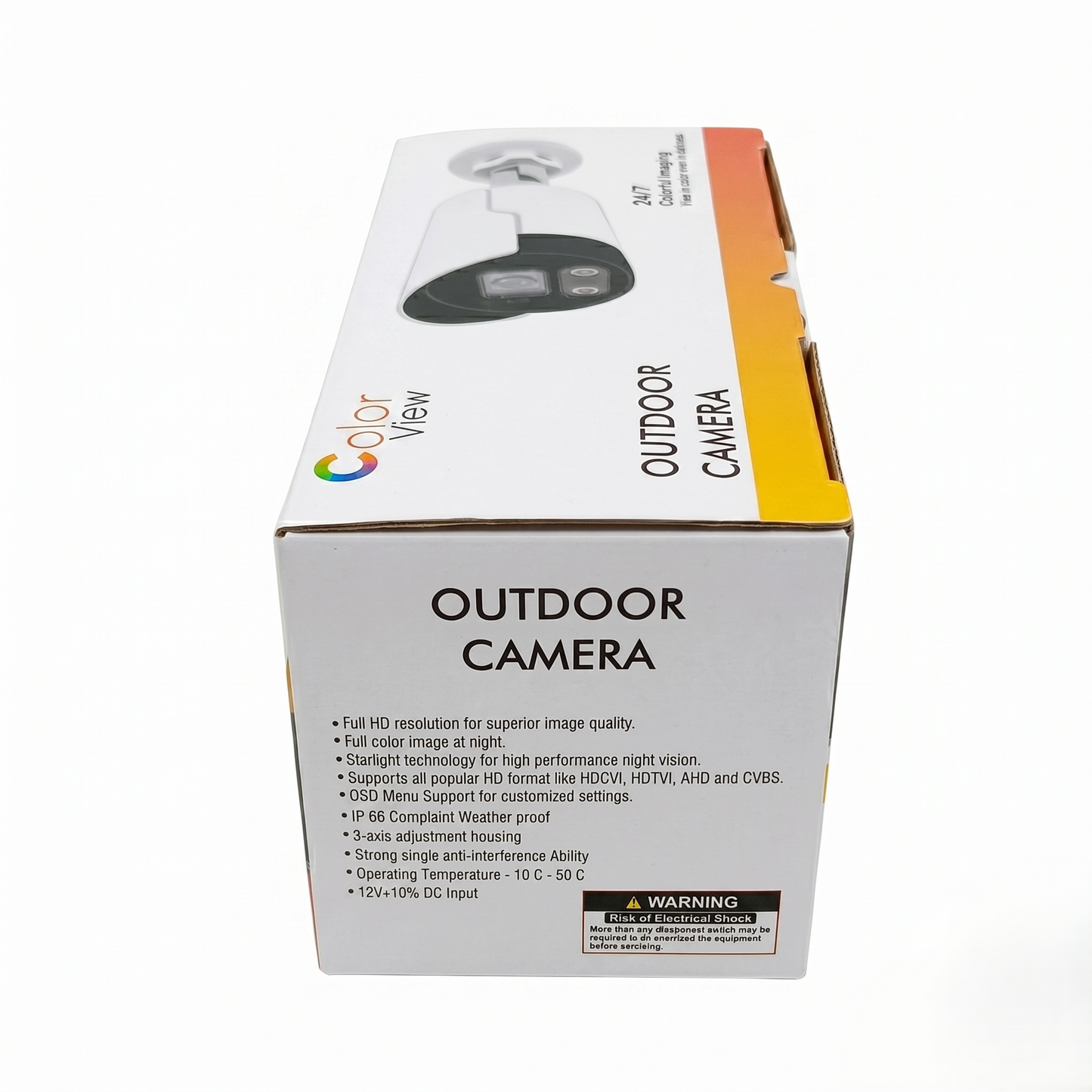 Divine Eye 3.8MP Full HD Bullet Camera Built-in Mic