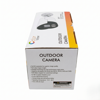 Divine Eye 3.8MP Full HD Bullet Camera Built-in Mic
