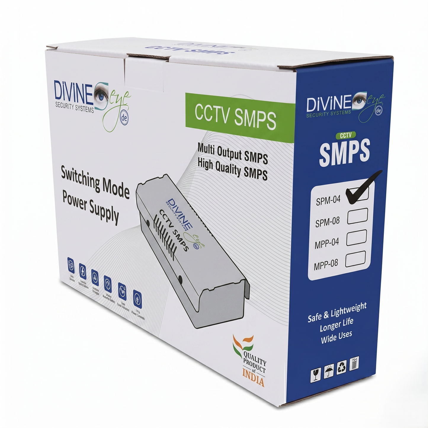 Divine Eye 12V 5A 4 Channel Power Supply