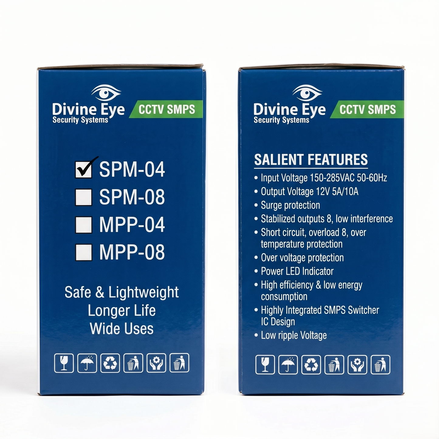 Divine Eye 12V 5A 4 Channel Power Supply