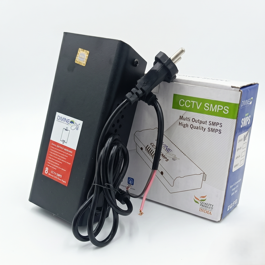 Divine Eye 12V 10A 8 Channel Power Supply