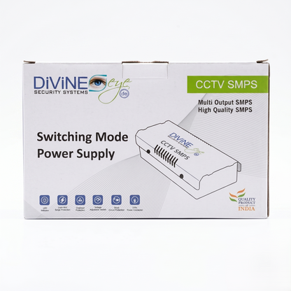 Divine Eye 12V 10A 8 Channel Power Supply