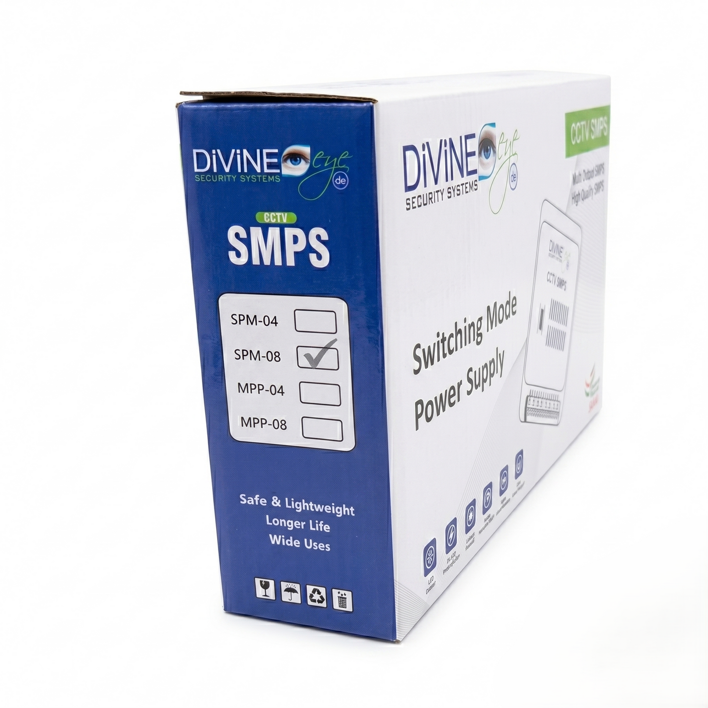 Divine Eye 12V 10A 8 Channel Power Supply