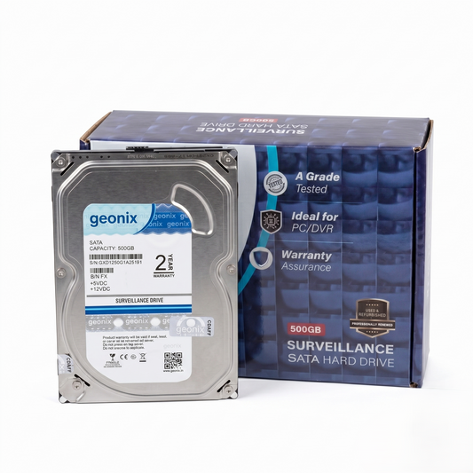 Geonix 500GB 3.5" Desktop SATA Surveillance Hard Drive