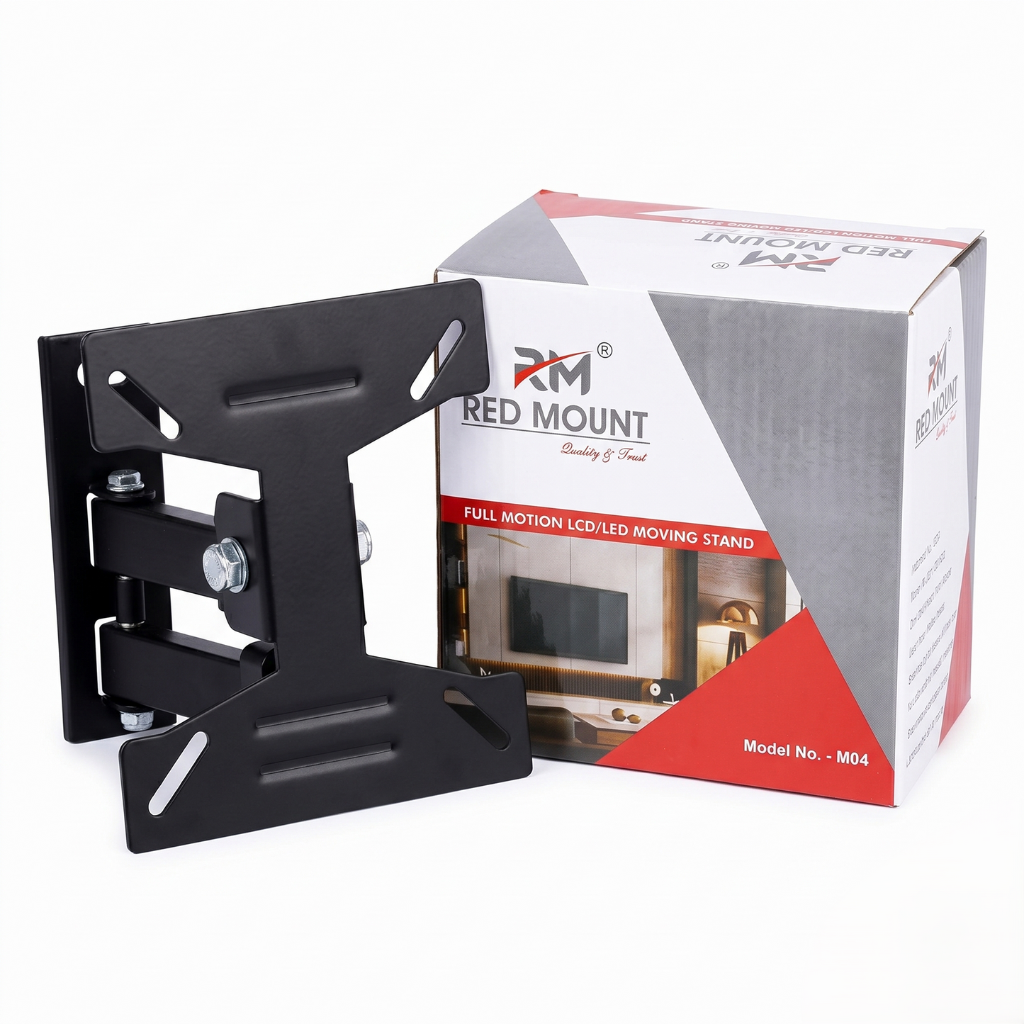 Red Mount 14"-26" 10Kg Wall Mount Full Motion M04
