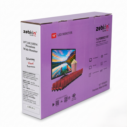 Zebion 18.5" HD Desktop Monitor 1440x900